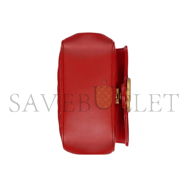 GUCCI GG MARMONT MINI SHOULDER BAG 739682 (18*15*8cm)